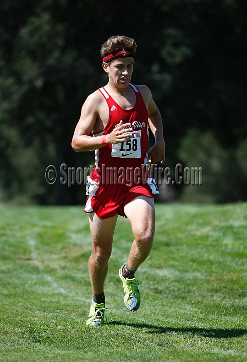 2014StanfordD2Boys-139.JPG - D2 boys race at the Stanford Invitational, September 27, Stanford Golf Course, Stanford, California.